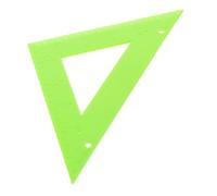 Holibanna Reading Ruler Overlay for Blind People Drafting Ruler Multi-Functional Blind Person Triangle School Home Use