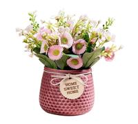 Holibanna Realistic Daisy False Bonsai Ceramic Potted Plant Decor Lifelike Simulation Flower Adornment for Home Office Vibrant Artificial Flower with Natural Look No Watering Needed Gift for