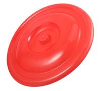 Holibanna Red Plastic Bucket Lid for Garbage Container and Trash Can, Easy to Replace and Install, for Outdoor Recycling Bins and Public Places Sanitation