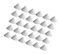 Holibanna Refractory Support Nails Practical Tool Kit 30pcs Ceramic Pottery Firing Holder Aluminium Oxide Material for Oven Structure and Forging