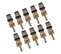 Holibanna Refrigeration Valve Cores R134a3 Model with Easy Installation 10pcs Copper and Strong Compatibility for Automotive Air Conditioning System for Replacing and Repairing Air