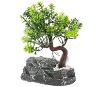 Holibanna Resin Reptile Hiding Place Cave for Lizards and Turtles, Simple Style Hideout Creating Dark Atmosphere, Decorative Habitat Shelter Suitable for Pet Reptile Enclosures