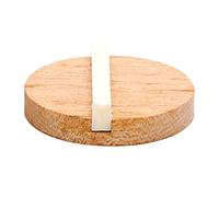 Holibanna Resonator Biscuit Bridge Guitar Nut Replacement 1 Set Wood Ox Bone for Luthiers and Guitar Makers