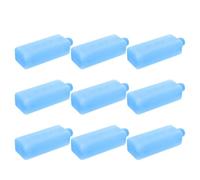 Holibanna Reusable Ice Packs Pe Material 9pcs Amplify Cooling Performance Small Flat Design Plastic Ice Bags for Portable Air Conditioner and Air Cooler for Travel and Student Desks