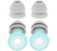 Holibanna Reusable Silicone Sound and Snoring Comfortable Noise Cancelling with Small and Large Lightweight Hearing Protection for Travel Study and Flight