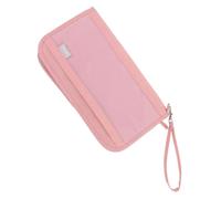 Holibanna RFID Travel Passport Wallet Organizer Oxford Cloth Document Holder with Card Slots Boarding Pass Case for Women Men Lightweight Weather Resistant Travel Document Storage