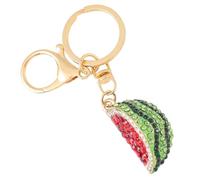 Holibanna Rhinestone Keychain Charm Fruit Shape Key Ring Hanging Ornament Bag Decor Pendant