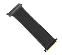 Holibanna Riser Cable and Copper Material with Stable Signal Transmission Gpu Extension Cable Pci-e 3.0 16x Black Shielded Pcie Extension Port Adapter 30cm for Gaming PC and Mining Rig