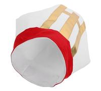 Holibanna S Pope Miter Hat Lightweight Authentic Liturgical Headpiece for Halloween Church Plays Fast Wear Costume Prop for Biblical Role Play and Theater