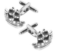 Holibanna Sailboat Cufflinks Men Metal Suit Cuff Links Electroplated Decorative Shirt Studs for French Elegant Accessories for Formal Events and Business Wear