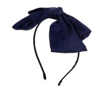 Holibanna Satin Bowknot Hair Hoop Non Slip Hair Accessories for Women Delicate Smooth Texture Headband Comfortable Ladylike Ribbon Decoration for Daily Wear and Parties