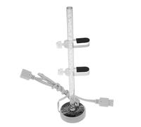 Holibanna Seaside Design Gpu Bracket Vertical Mount Holder Argb Lights for Gaming