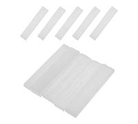 Holibanna Selenite Crystal Wand Space-Saving 10pcs Selenite Crystal Stick Easy to Carry for Meditation Room Spa Decor Table Centrepiece and Mineral Specimen Sets
