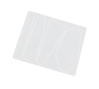 Holibanna Silicone Hairpin Mold for DIY Hair Clip Making Geometric Drop Style Durable Non Toxic Material Suitable for Polymer Crafts Headwear Accessories Tool