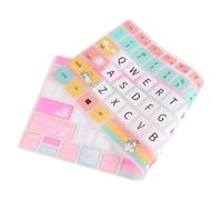 Holibanna Silicone Keyboard Cover Colorful Cartoon Unicorn Protective Film for Laptop Keyboard Material Dustproof Skin Compatible with Huawei Honor Laptops