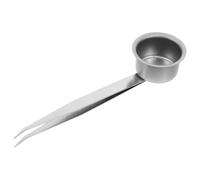 Holibanna Silver Tinplate Candle Snuffer Extinguisher with Heat-resistant Handle for Tea Light and Aromatherapy Candles Prevents Wick Smoldering Put out Tool for Home Use