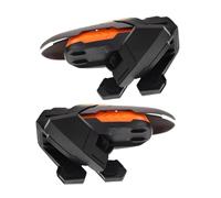 Holibanna Six Finger Mobile Game Triggers Controller for Phone Gaming with Fast Response Physical Buttons for Competitive Play and Enhanced Shooting Stability