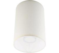 Holibanna Small Lamp Shade Cylinder Lampshade E27 Barrel Lamp Shade Clip On Fabric Lamp Cover Chandelier Light Covers Ceiling Lampshade for Table Floor Wall Lamp (Beige)