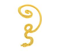 Holibanna Snake Ear Cuff Non Piercing Ear Clip for Women Stylish Punk Earrings with Unique Snake Design for Festivals and Daily Wear for