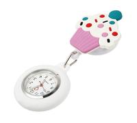 Holibanna Soft Nurse Pocket Watch Cartoon Stretchable Hanging Watch for Nurses Easy to Clip Accessories for Work