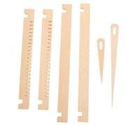 Holibanna Solid Wood Weaving Frame for Adults Durable DIY Tapestry with Detachable Wooden Frame Creative Craft Tool to Boost Manual Skills and Artistic Expression Mini Weaving Stand