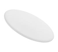 Holibanna Speaker and Robust Protection Cover White round Ceiling Speaker Grill with Flush Mount Installation 23.5x23.5cm Iron Mesh for Optimal Sound Dispersion in Theater and Living