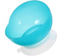 Holibanna Spill Proof Scoop Bowl Elder Self Feeding Dinnerware with Suction Cup Base Non Slip Adaptive Plate for Elderly Disabled People Assistance in Bedridden Care and Independent Eating