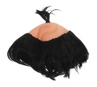 Holibanna Spoof Bald Periwig for Cosplay Samurai Hairpiece Wig Ideal for Halloween Costume Parties and Theatrical Performances 1pc Baldheaded Knight Wig