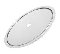 Holibanna Stainless Steel Heat Diffuser Ring Lid for Induction Cooker Sinking Cookware Plate for Hotpot Dining Compatible Induction Cooktops