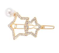 Holibanna Star Hairpin Geometric Design Rhinestone Jewelry for Women Girls Wedding Party Accessory