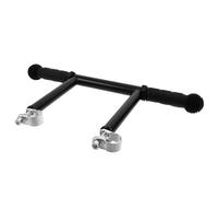 Holibanna Stroller Handle Extension Bar with Easy Installation and Versatile Compatibility for Pushchairs and Prams Black Buckle Family Outings and Everyday Use