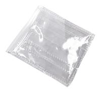 Holibanna Sturdy Change Purse Made of PVC with Classic Simple Style, Keeps Items Clean and Easy to Find, for Everyday Use and Organising Cards
