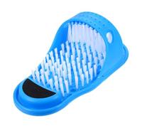 Holibanna Suction Scrubber Slippers with Dual Bristle Design and Nylon Material, Ideal for Home use by Seniors and Limited Mobility Individuals