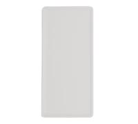 Holibanna Sushi Plate Tray Rectangular Ceramic White Japanese Style