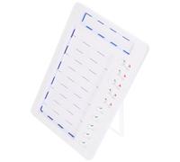 Holibanna Teens Behaviour Planner Board Portable Reusable Chore Chart with Marker Pen for Routine Task Scheduling and Positive Habit Tracking in Family and Educational Settings