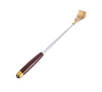 Holibanna Telescoping Back Scratcher Stainless Steel Head Portable Extendable Scratching Stick for Itching Relief for Travel and Home Use