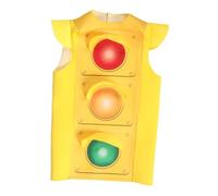 Holibanna Traffic Light Costume for Boys and Vibrant Traffic Signal Role Play Outfit for Preschool Stage Performances Halloween Party Soft Comfortable Fabric Easy Care