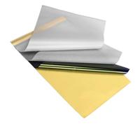 Holibanna Transfer Paper to Protect Hands 20pcs by Hand A4 for Making Stencils Professional Tracing Paper Assorted Colours for Beginners and Body Artists