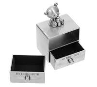 Holibanna Type Tooth Storage Box for Boys and Girls for Preserving Deciduous Teeth and Creating Fetal Memory Moments Collection