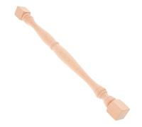 Holibanna Unfinished Wooden Baluster Spindle for Stairs and Furniture Decorative Wood Column Post 0.87inch Tall DIY Craft Project Suitable for Home Décor and Renovation