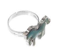 Holibanna Unicorn Mood Ring for Teen Color Changing Thermochromic Finger Jewelry Cute Animal Design Stylish Princess Birthday and Everyday Wear