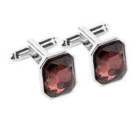 Holibanna Unique Mens Wedding Cufflinks Rhinestone Button Alloy Cuff Link T-shirt Sleeve Accessories Party Dressing