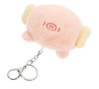 Holibanna Unique Pig Bone Pendant Keychain Plush Toys Keychain Handbag Decor for Women
