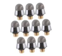 Holibanna Universal Capacitive Touch Screen Nibs Replacement Mesh Tips Easy to Replace 10pcs with M5 Outer Thread, Conductive Fiber Material for Stylus Pen for Tablet and Smartphone Use