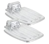 Holibanna Universal Wheelchair Footrest Heavy Duty Replacement Pedal for Elevating Wheelchair Leg Rest Stable Footplates for Elderly and Patients