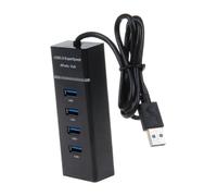 Holibanna USB Hub Expansion Transfer Multi Interface Portable Data Hub for Laptop Adapter Multifunction USB and Ports