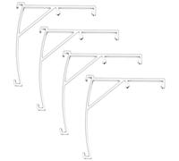 Holibanna Valance Clips Replacement Minimalist Design 4pcs Material, Easy to Install to Avoid Valance Falling for Vertical Blinds and Curtains