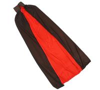 Holibanna Vampire Cloak Lady Adult Unisex Reversible Hooded Cloak Cape Halloween Costume Red Gothic Style Demon Cape Faux Women Zombie Favor De Halloween Vampire Cool Ghost Black