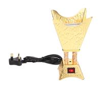 Holibanna Vintage Style Electric Incense Burner Portable Aroma Censer Holder Sturdy Iron Material for