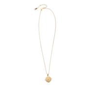Holibanna Vintage Tarot Pendant Necklace with Zircon Evil Eye Amulet Stainless Steel Sun Choker for Women Retro Symbol of Protection and Fortune Stylish Jewelry Accessory